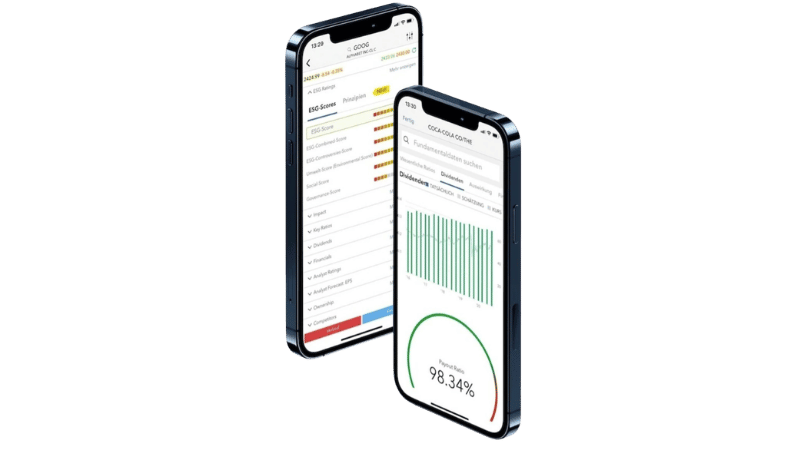 Aktien handeln über die CapTrader App Aktien handeln mit CapTrader App